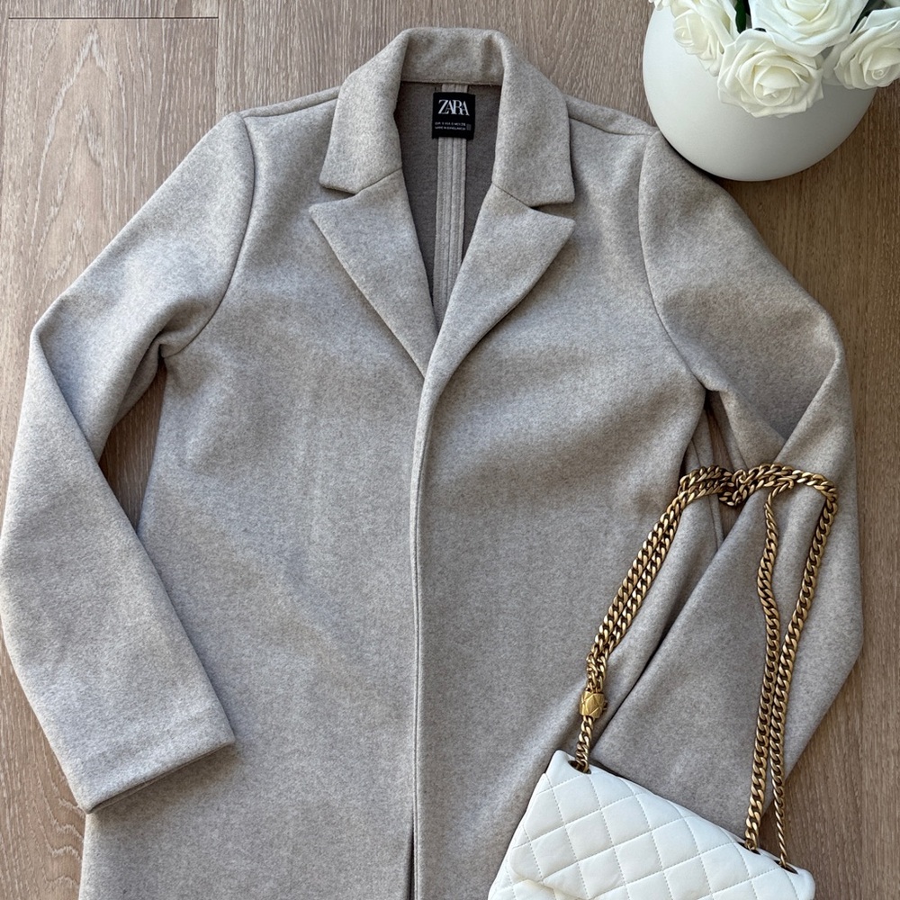 Zara Women's Peacoat - Picture 4 of 5